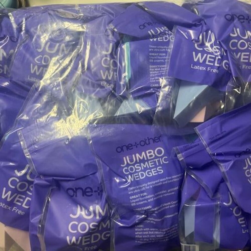 Jumbo Cosmetic Wedges. One + Other
